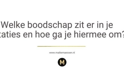boodschap irritaties en triggers