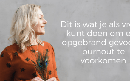 voorkom een burnout