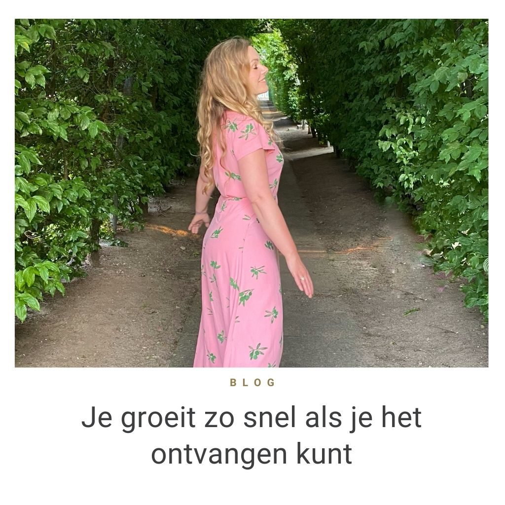 Je groeit zo snel als je het ontvangen kunt blog