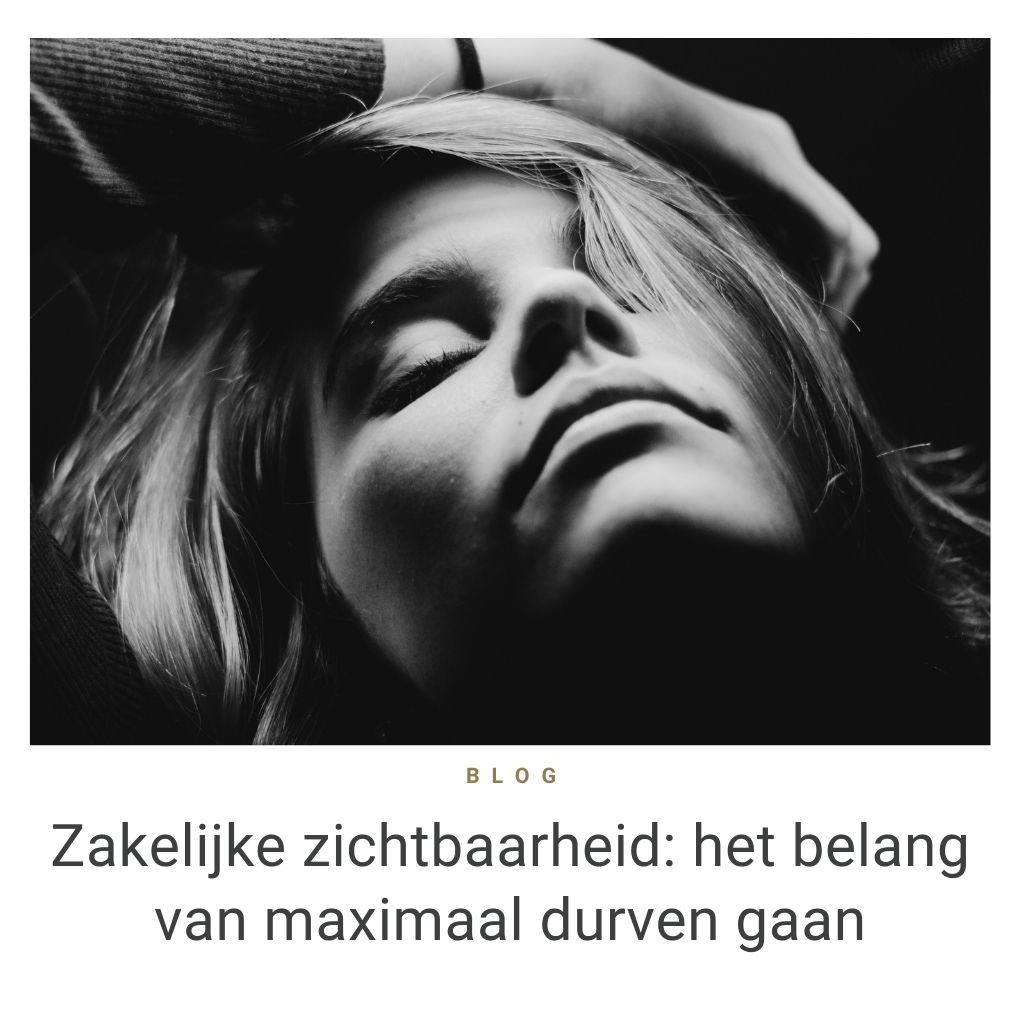 Zakelijke zichtbaarheid blog Maike Maessen