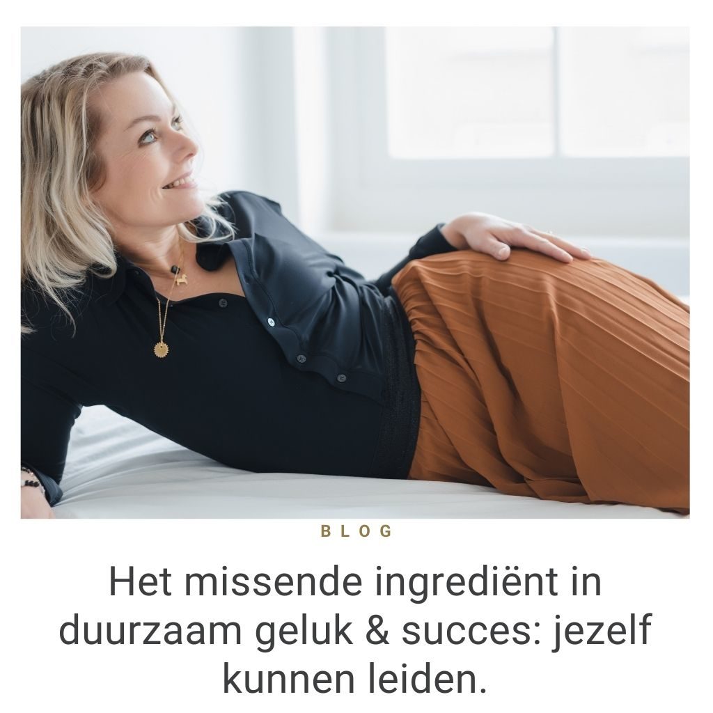 Duurzaam succes en zelfleiderschap blog voor onderneemsters Maike Venray