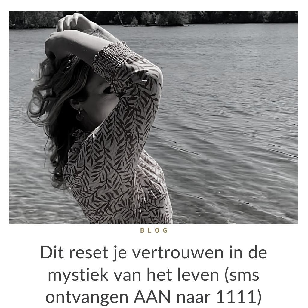 Vrouwelijke energie en vertrouwen in de mystiek van het leven