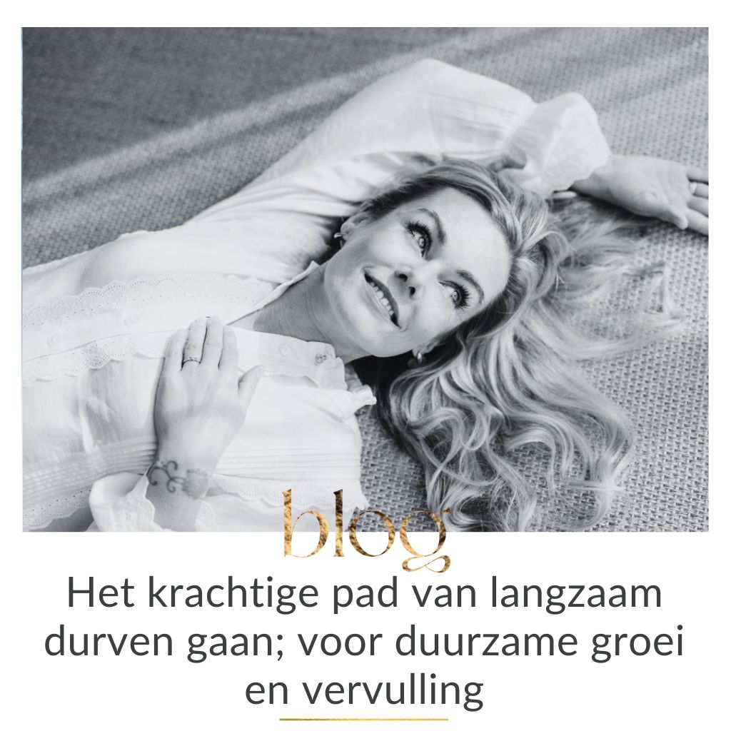 de kracht van vertragen en voelen blog Maike Maessen