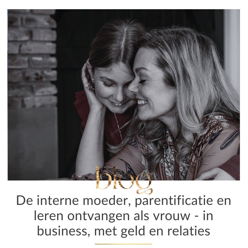 vrouwelijk leiderschap en ontvangen - interne moeder en zenuwstelsel