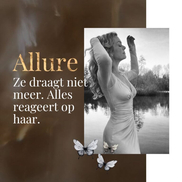 vrouw die gestopt is met dragen en haar vrouwelijk leiderschap belichaamt waardoor relaties en geld anders op haar reageren.